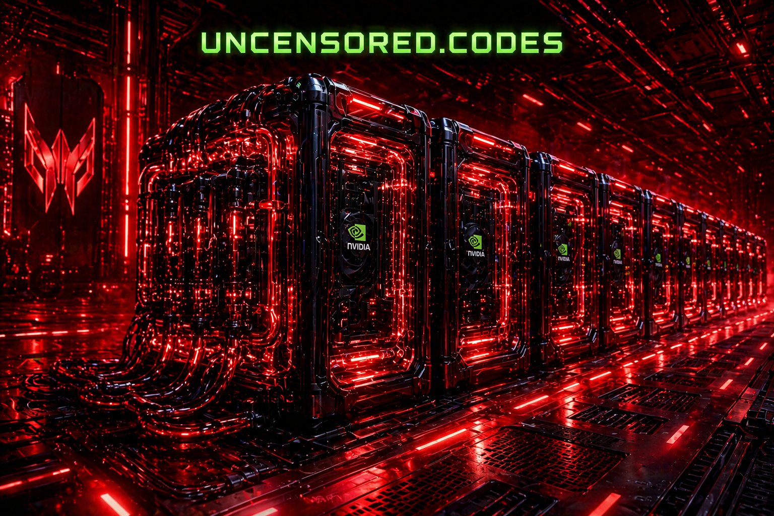 NVIDIA GPU Supercompute Cluster — uncensored.codes infrastructure